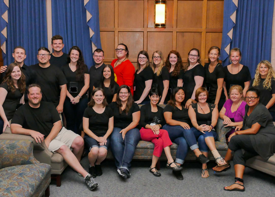 Group photo of transition institute interpreters and ssp's.